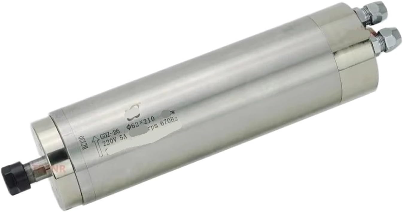 800W 1.2KW 24000RPM 40000RPM GDZ-26 62MM Water-Cooled Spindle Motor 220V ER11(40000RPM,800W)