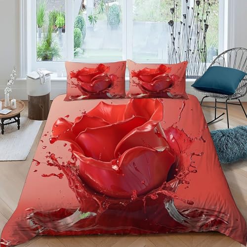 Housses de couettes roses pour illuminer votre chambre double avec douceur - 3