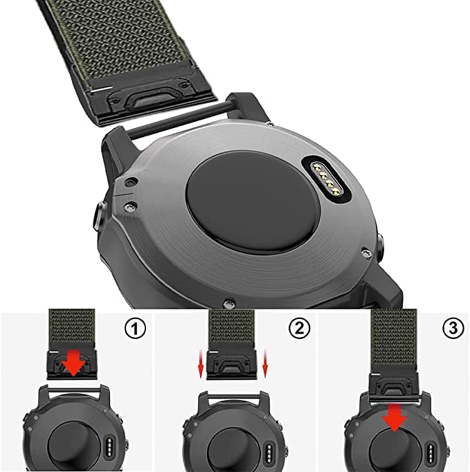 Per Garmin Fenix 7X Cinturino In Lega Di Titanio Cinturino 22mm / 2 - Foto 4