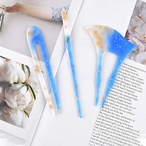 DIYBravo 3 pezzi Stampo in Resina a Forcina Stampo...