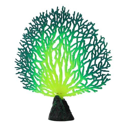 HOLIDYOYO Fish Tank Decor Artificial Aquarium Ornament Tree Resin Christmas Decoration