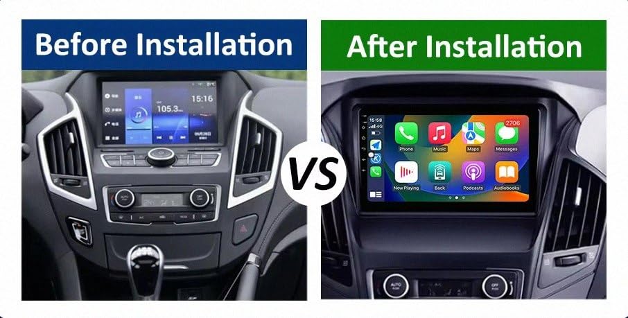 Estéreo de automóvil Dong Feng AX7 con Android Auto, Bluetooth y Aux 2