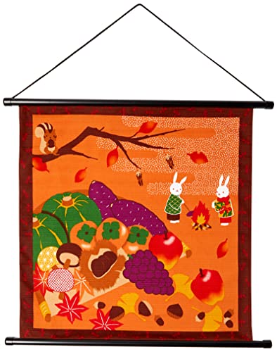 四季彩布 小風呂敷 タペストリー 「収穫祭」