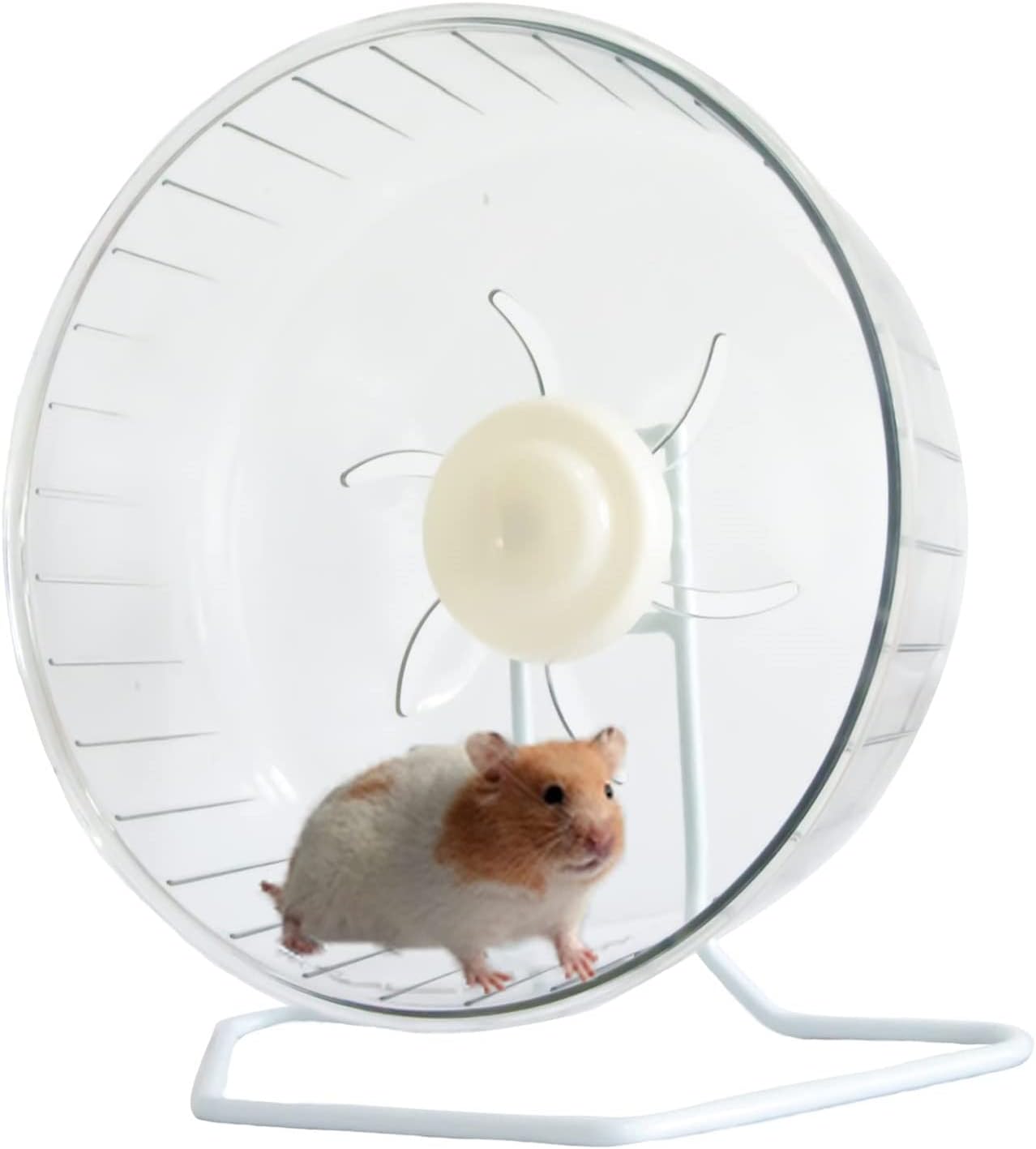 EdirFtra Hamster Exercise Wheel Silent Spinner Hamster Running Wheels Hamster Wheel Super-Silent Toy Hamster Runner for Small Animal Pet