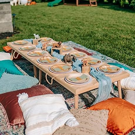 Low Profile Picnic Table