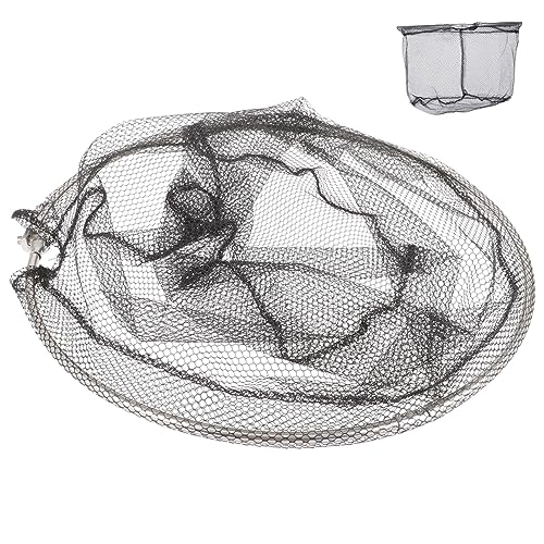 Yardwe Tête De Canne pour Épuisette De Bassin Cadre Acier Inoxydable Équipement