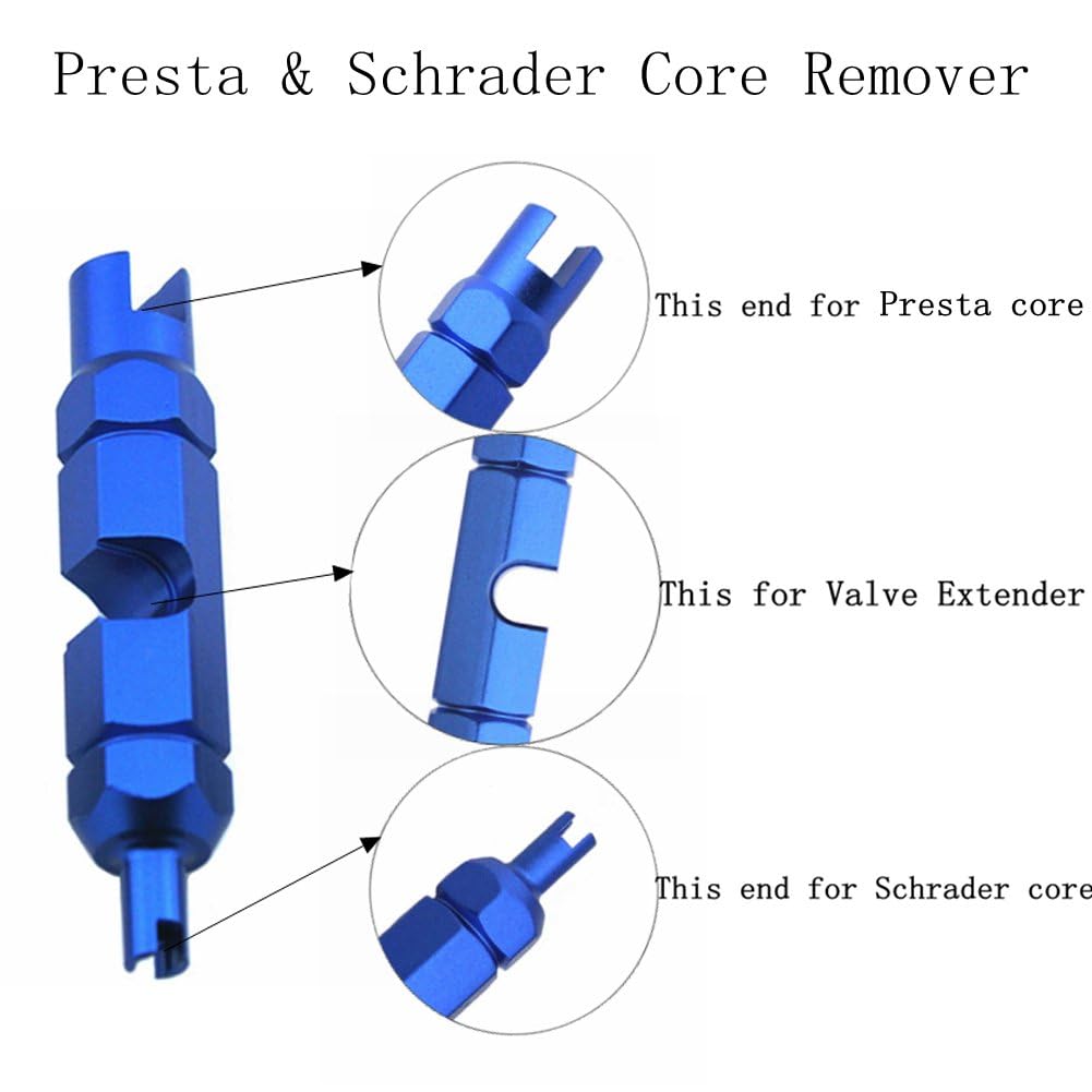 Presta Valves & Caps - Bike Tire Essentials -3