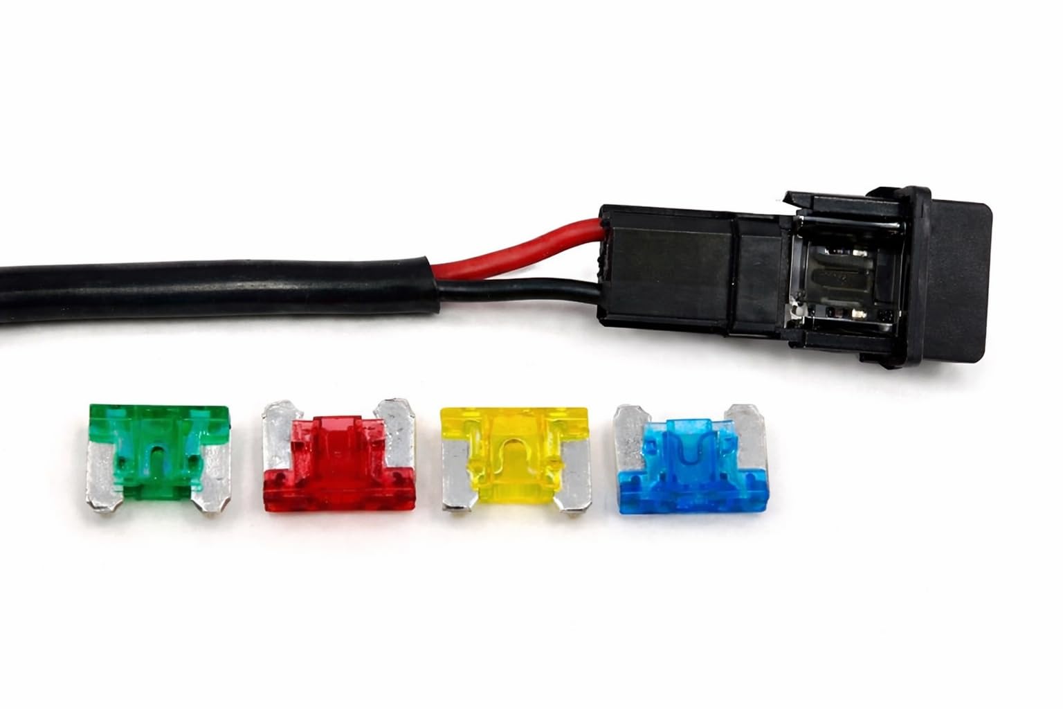 Crewbolt 25 AMP Blade Fuse Set with Holder | 10-Piece Automotive Fuse Pack for Car & Truck-image-43
