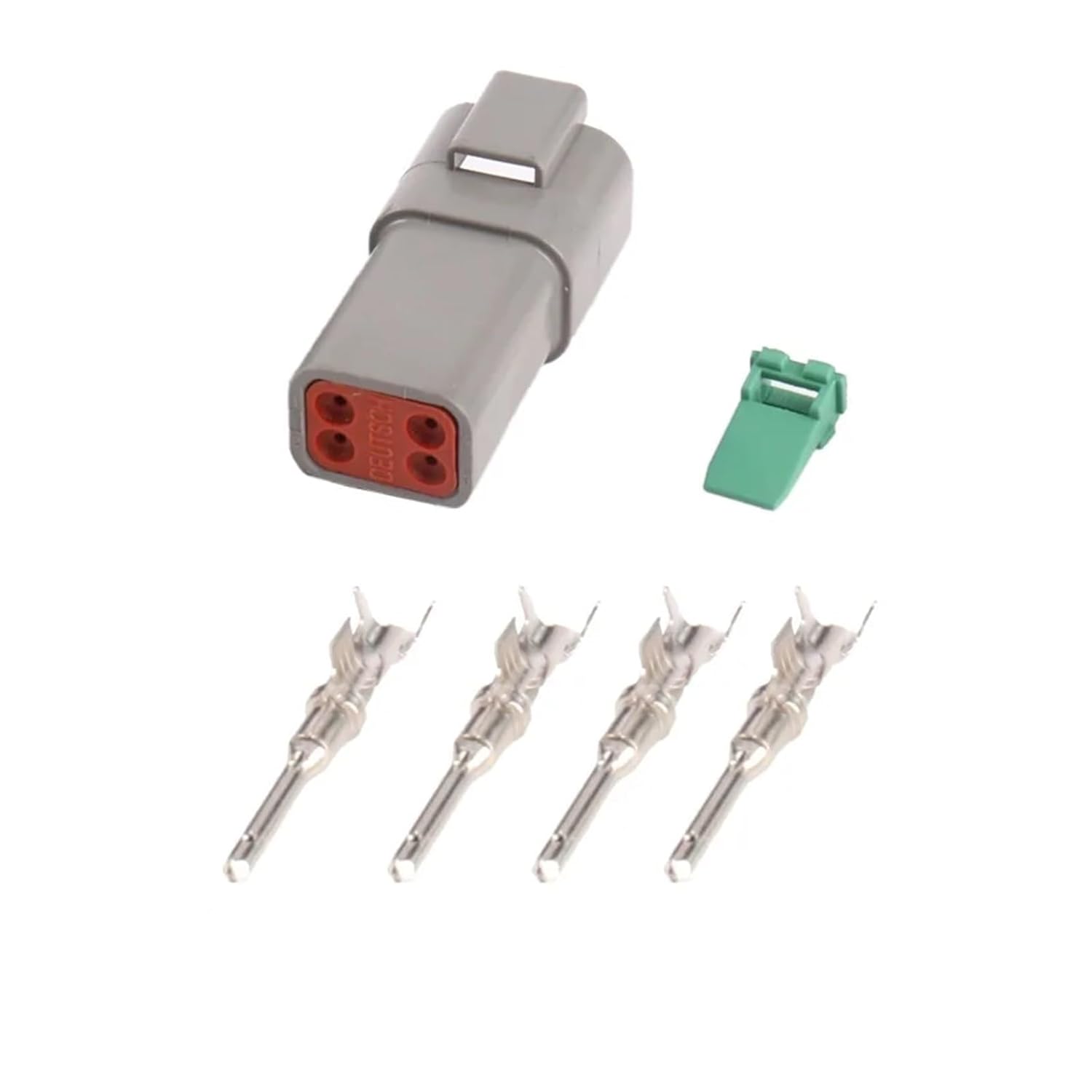 1 Sets DT 4 Pin Connector DT06-4S DT04-4P Male Or Female Auto Waterproof Connector Automotive Sealed Plug(Male,20 Sets_4P)