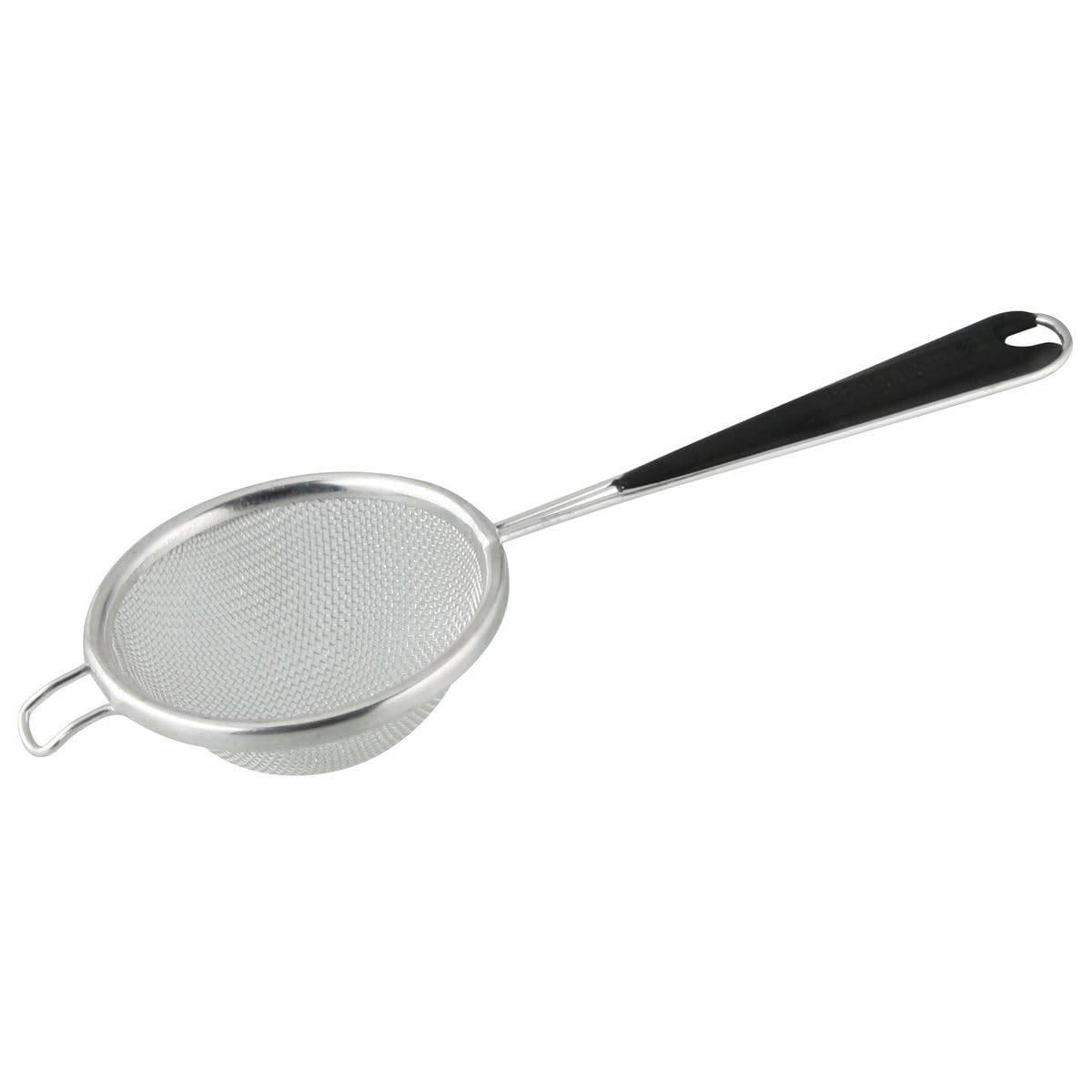 Fackelmann Petite passoire Chinois Tamis de Cuisine Acier Inoxydable Noir 7 cm