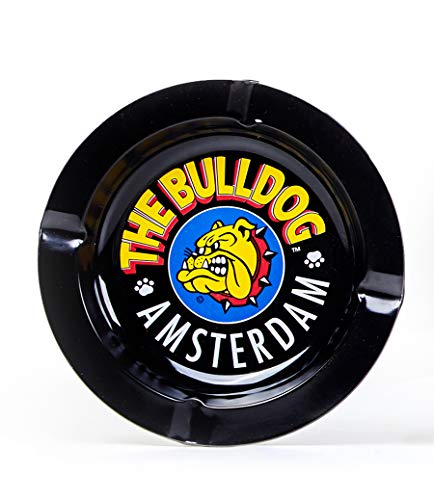 The Bulldog Amsterdam Cendrier en métal noir pour fumer