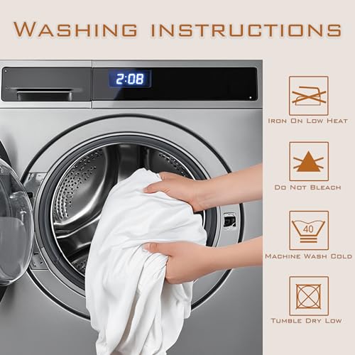 Housse de Couette Dauphin Linge de Lit 3 Pièces 220x240cm Microfibre Douce Imprimé Bleu - 8