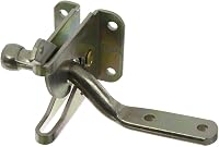 National Hardware N184-853 BPB21 Automatic Gate Latch Zinc Plated - Rust-Resistant for Out-Swinging Gates & Pens