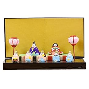 コンパクトサイズ雛人形セット 雛人形 木製 コンパクト おしゃれ 名入れ無料！ お雛様 ひな人形