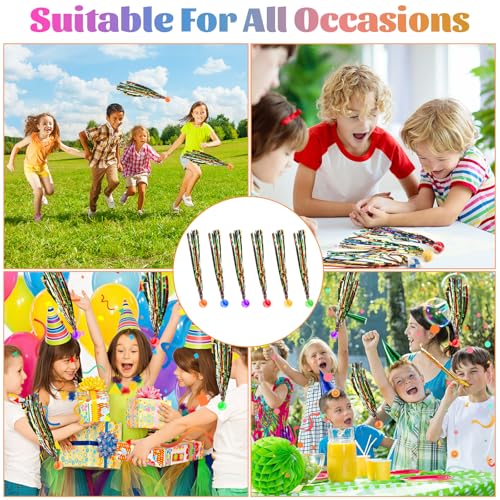 Farerkass 30 Flummies für Kinder mit Schweif, Flummies für Kinder Groß, Flummis Hüpfbälle für Springball, Gummiball Spielzeug Mitgebsel Kindergeburtstag für Geschenktütenfüllung