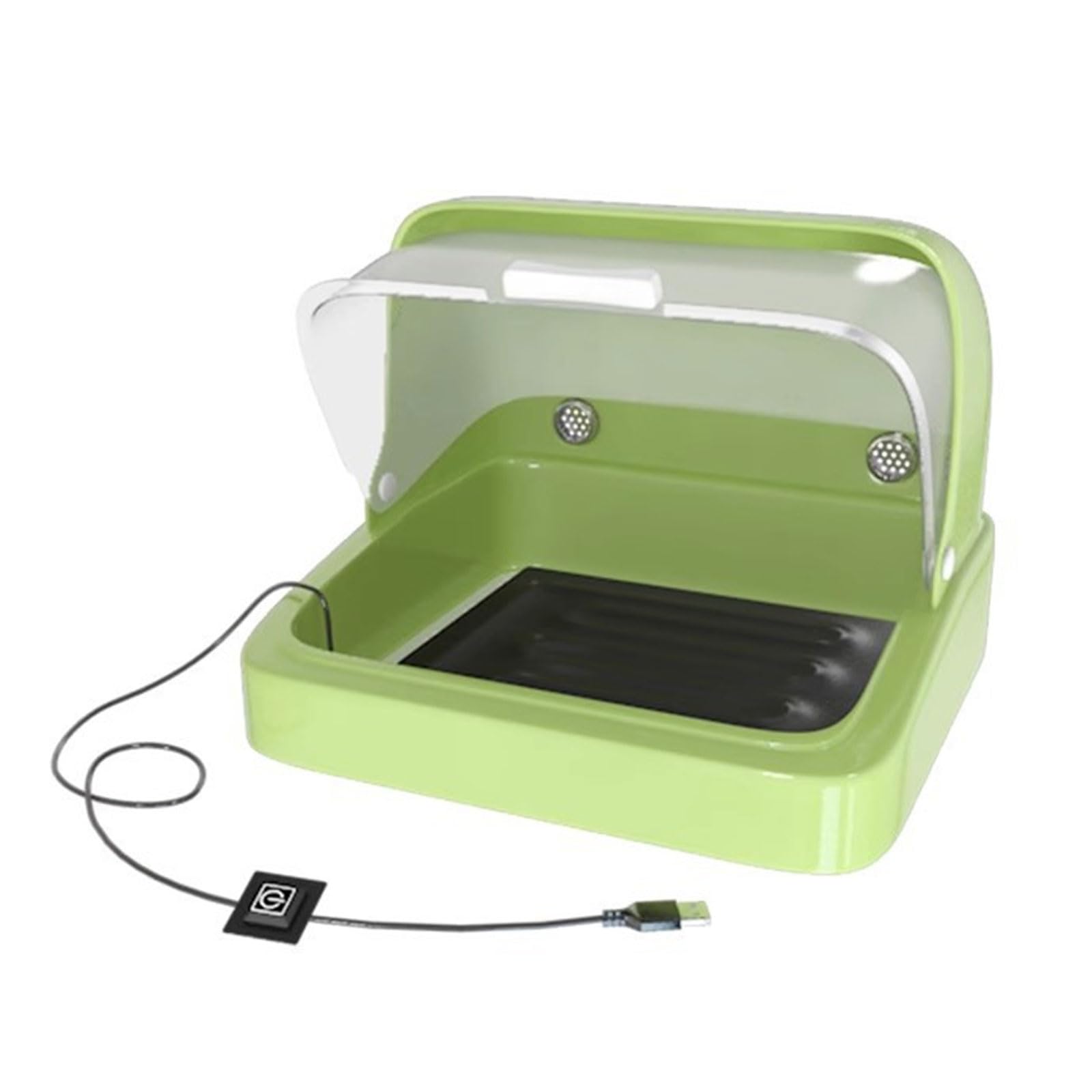 YWLUUOO Professional Poultry Breeding Box with Thermal Insulation Visible Monitorings & Secure Environment for Bird Incubation Professional Chick Breeding Box