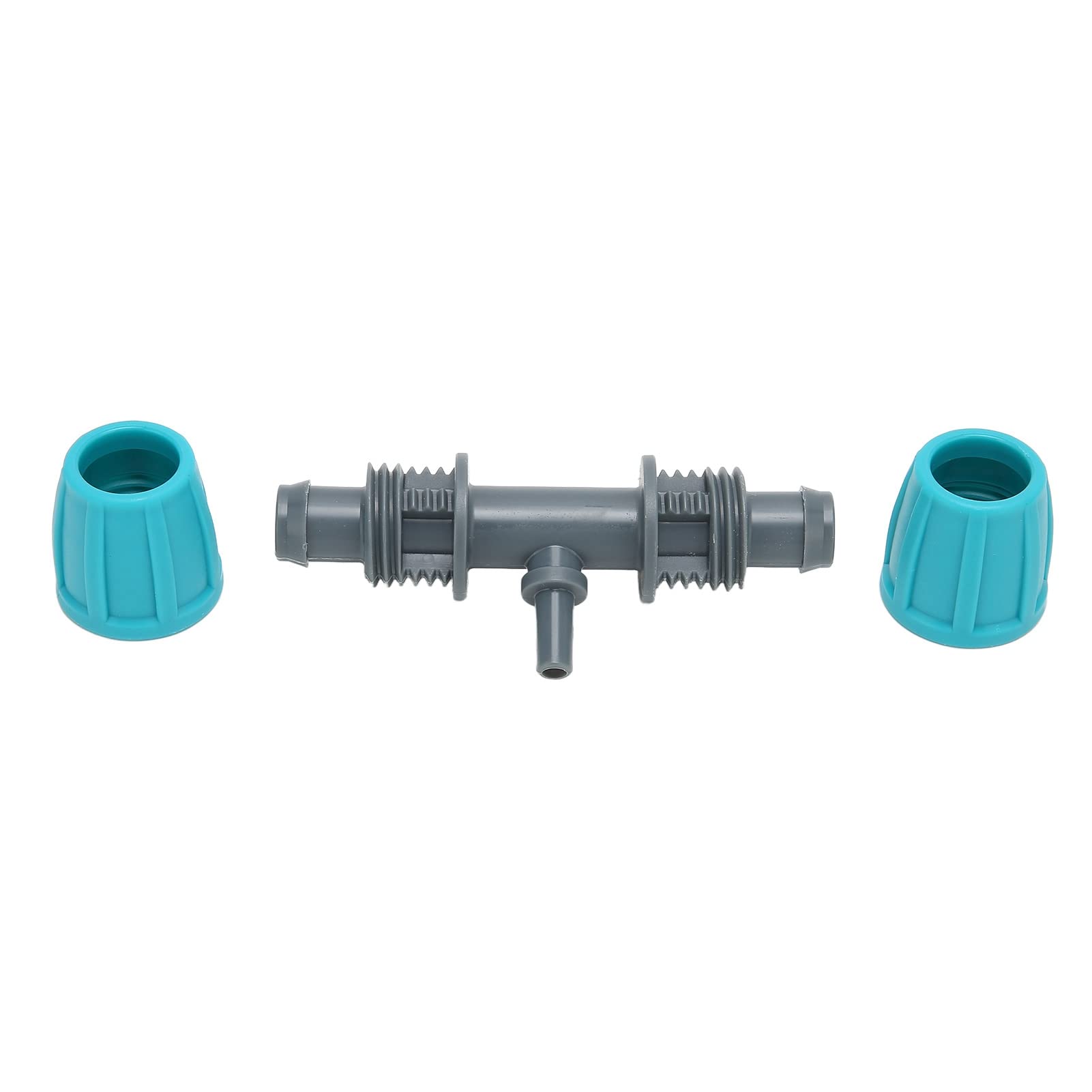 Connettori A T Per Tubo Da Giardino Jadeshay 16mm: Raccordi Per Irrigazione A Goccia, 10 Pezzi Con Attacco Rapido - 2