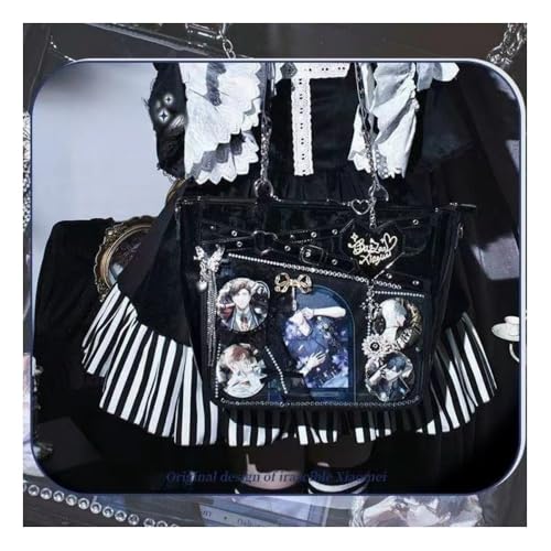 Bolso Cruzado Love-Chains Ita con Cadena y Gran Capacidad miniatura 4