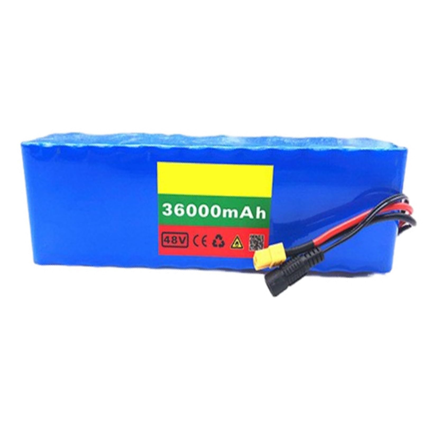 48V 36AH Batterie De Vélo Électrique 13S3P Batterie Remplaçable pour Scooter Électrique Batterie Haute Puissance avec Chargeur Apta Para Patinetes Plegables