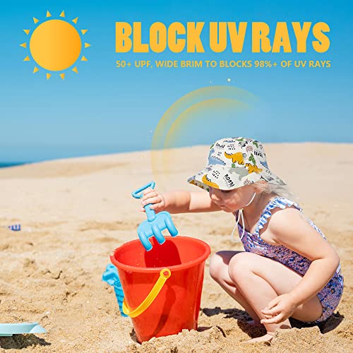 Saoropeb Baby Sun Hat Wide Brim Summer Hat Baby Bucket Hat Beach Hat Outdoor For Baby Boy Girl Toddler #TOP2