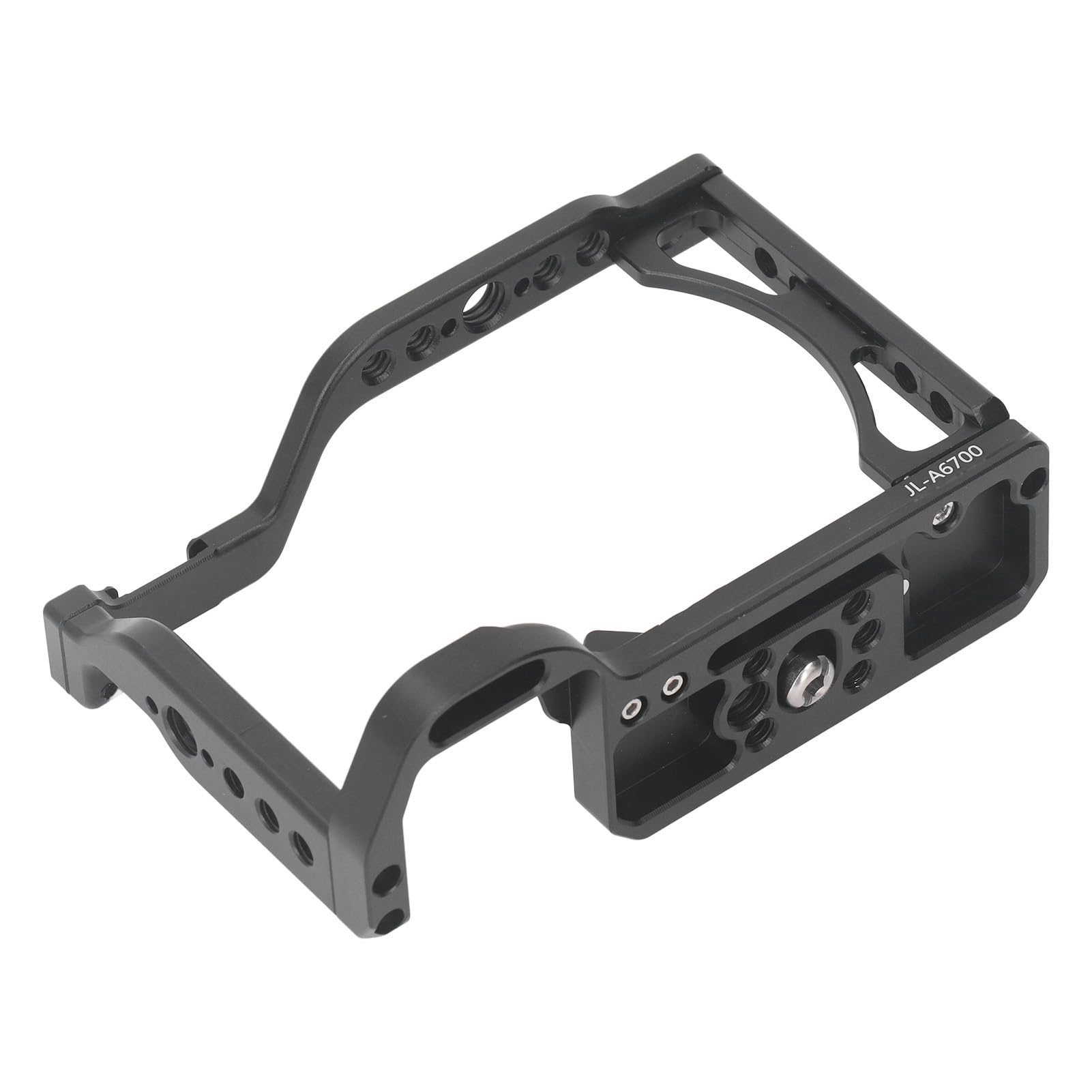 Gabbia per Fotocamera per A6700 Stabilizzatore Video in Lega di Alluminio Ad Alte Prestazioni per Accessori per Riprese Verticali 210 G