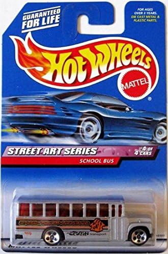 Amazon.com: SCHOOL BUS Hot Wheels 1999 Street Art Series School
