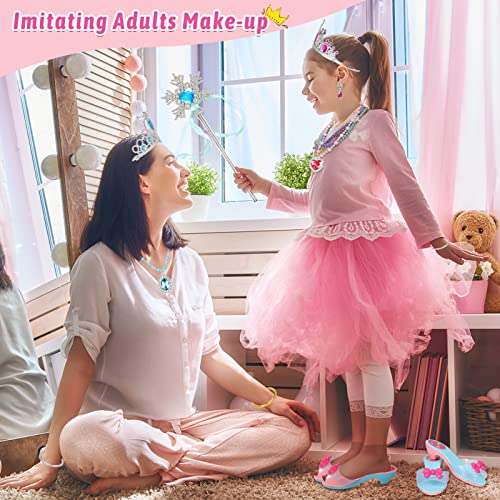 Toys For 4 Year Old Girl Birthday Gifts Princess Dress Up Shoes,Crown,Jewelry,Necklaces, Bracelets,Rings Kids Toy 3 5 6 7 Year Old Pretend Play For Little Girls Toys Age 4-5 #TOP3