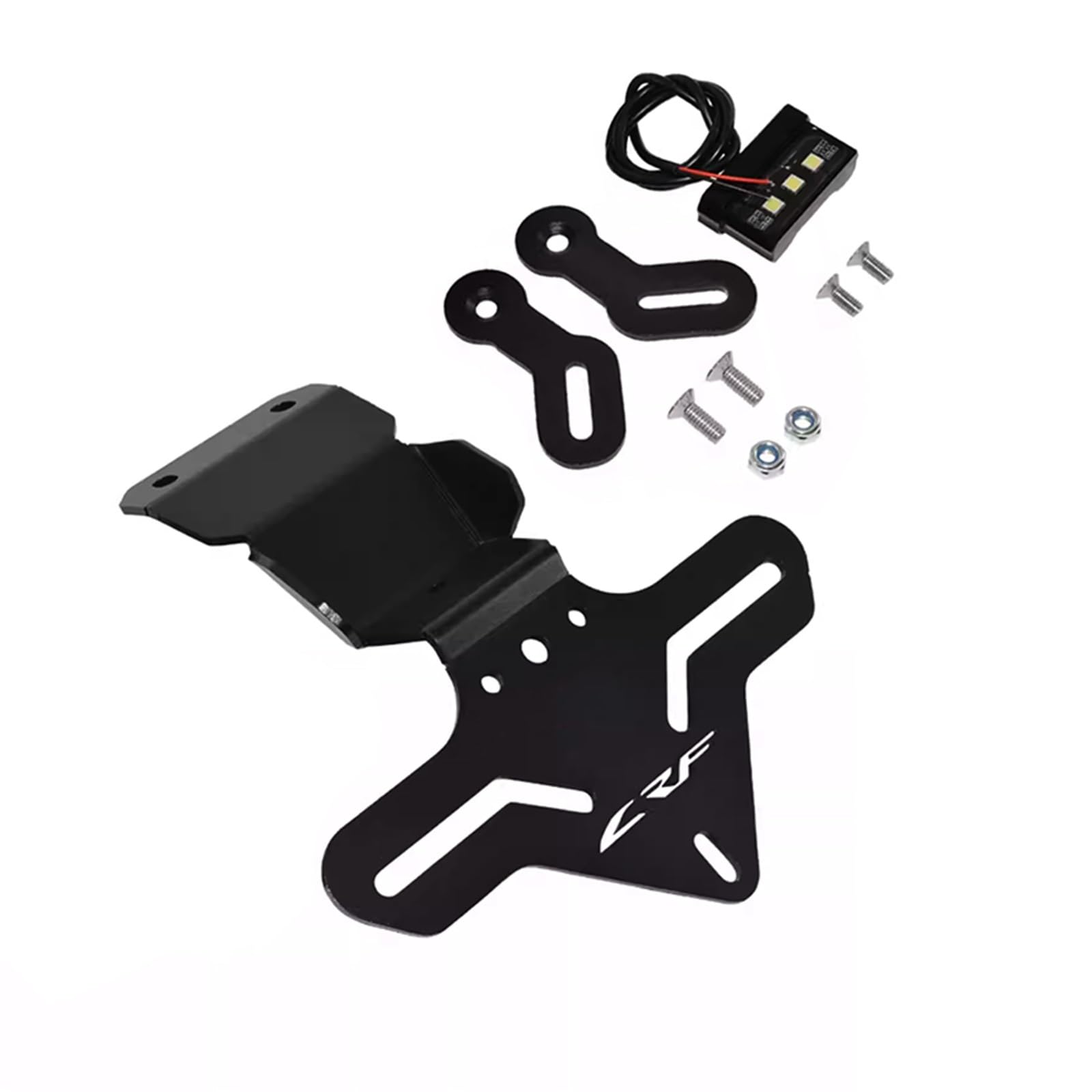 Portatarga Posteriore Moto Per CRF300L Rally 2021-2024 Con Luce LED