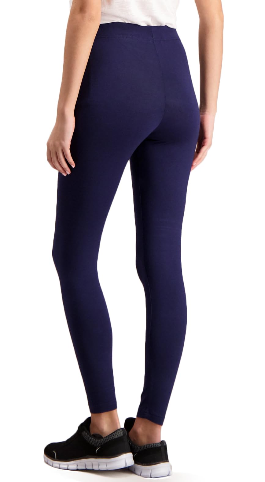 ELF KUCKUCK Leggings Damen Baumwolle Blickdichte Leggins Hose