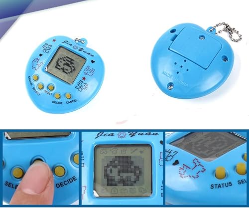 Brinquedo Bichinho Virtual ROSA Tamagoch 168 Modelo Em 1 Retrô Com Cordão de Pescoço