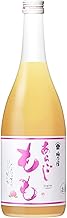 Umeinojuku Aragoshi Momo, 24.3 fl oz (720 ml), Peach Sake, Fruit Sake, Liquor, Japanese Sake, Dessert Liquor, Made in Japan, Pulp, Fruit Juice, Alcohol, 8 Degrees, Order Gift, Souvenir