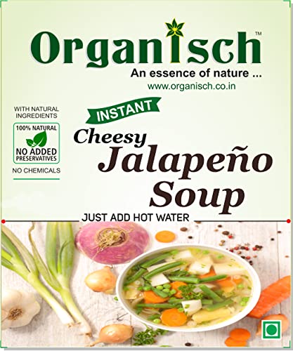Organisch Cheesy Jalapeno Soup Instant Premix, 100% Natural Ingredients, No Added Preservatives, No Chemicals (1 kg)-image-12