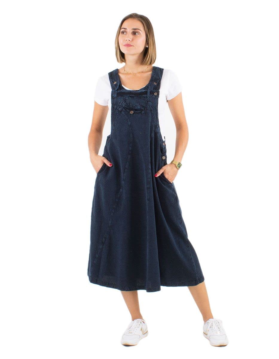 Coline - Robe midi Haut Salopette