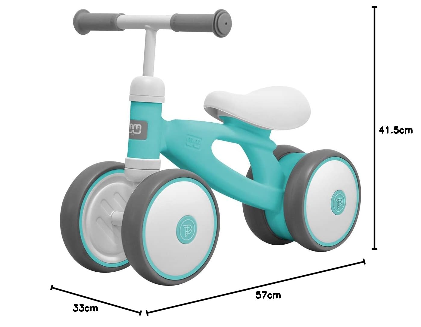 Amazon.co.jp: JTC バランスキッズバイク ミント ペダルなし 三輪車