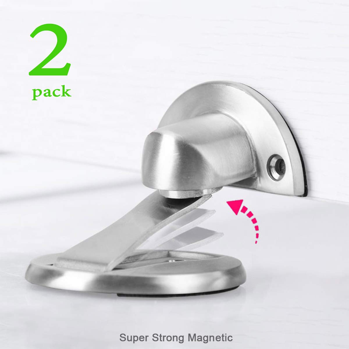 Buy Door Door Stopper Catch Holder, 2 Pack Stainless