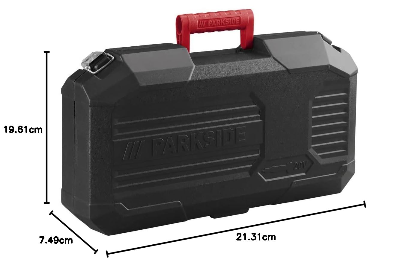 Parkside PGSA 20-Li A1 - Smerigliatrice dritta, senza batteria e caricabatterie, 20 V