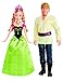 Disney Princess BDK35 - Frozen - Anna & Kristoff, 2 Pezzi
