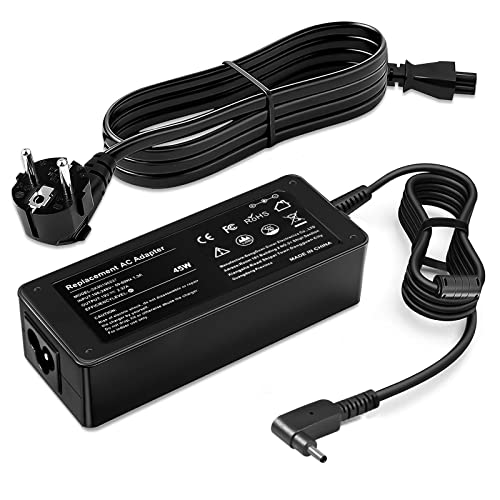 N20C5 N23C3 N20C4 N19H2 45W 3.0 * 1.1mm Chargeur Portable Ordinateur Compatible avec Acer A315-24P-R7VH A515-45-R74Z A515-46 A315-23 A315-24P A515-56 ADP-45FE...