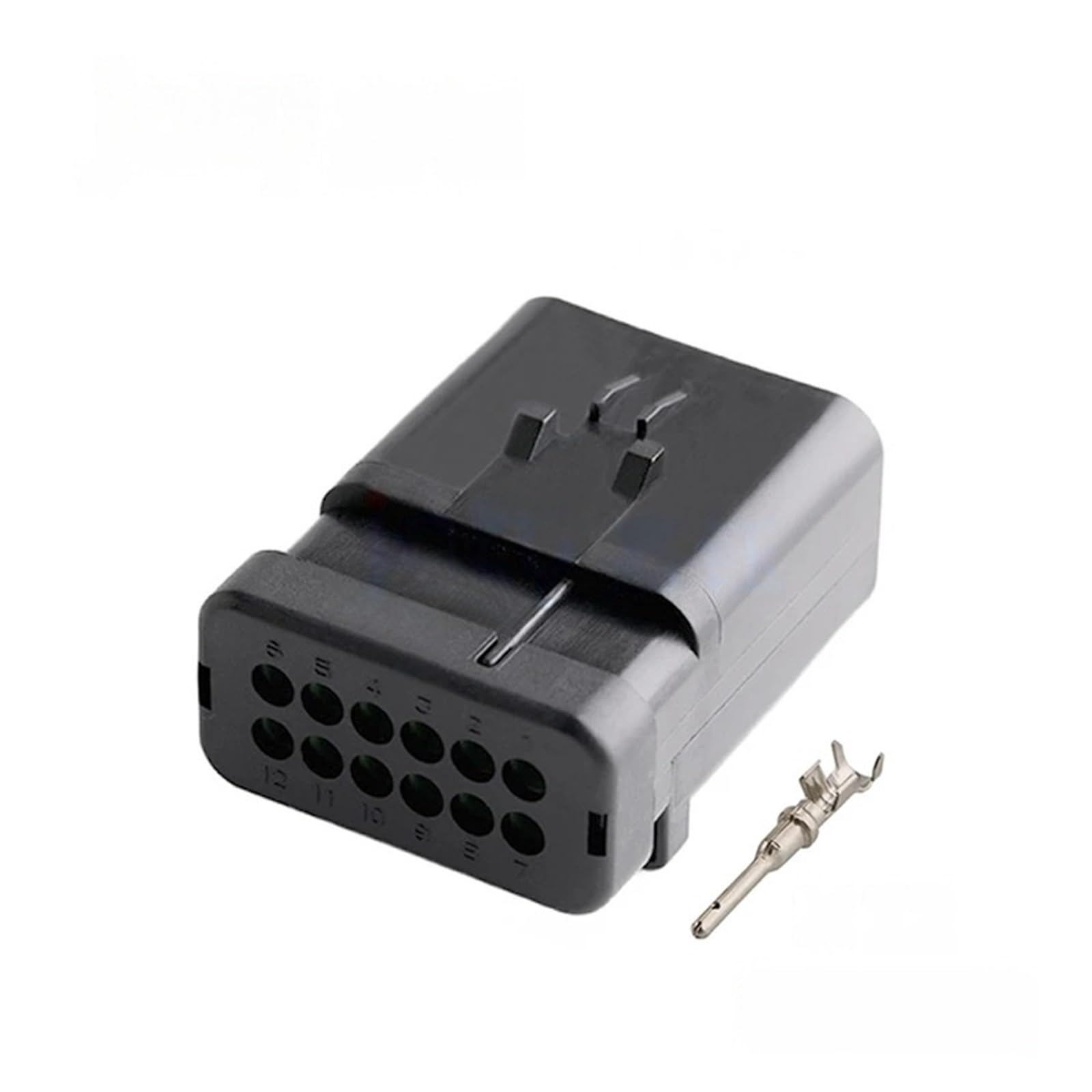 Connecteur étanche 776438-1 12 broches pour engins de chantier