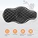 VG MOTO Motorcycle 2-Up Driver Passenger Seat Cushion Pad Leather Seat Replacement for Harley Davidson Sportster XL 883 1200 48 72 2004-2021（Diamond Pattern）