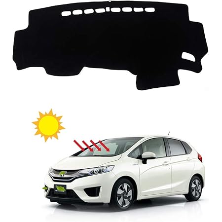 Amazon Com Blakaya Compatible With Auto Dashboard Carpet Dash Board Cover Mat Dash Protector Sun Cover Pad For 13 14 15 16 17 18 19 Honda Fit Automotive