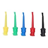 10 Pcs Multimeter Test Hook Clip Mini Grabber Test Hooks Multimeter Probes Electrical Testing Grabber Probe