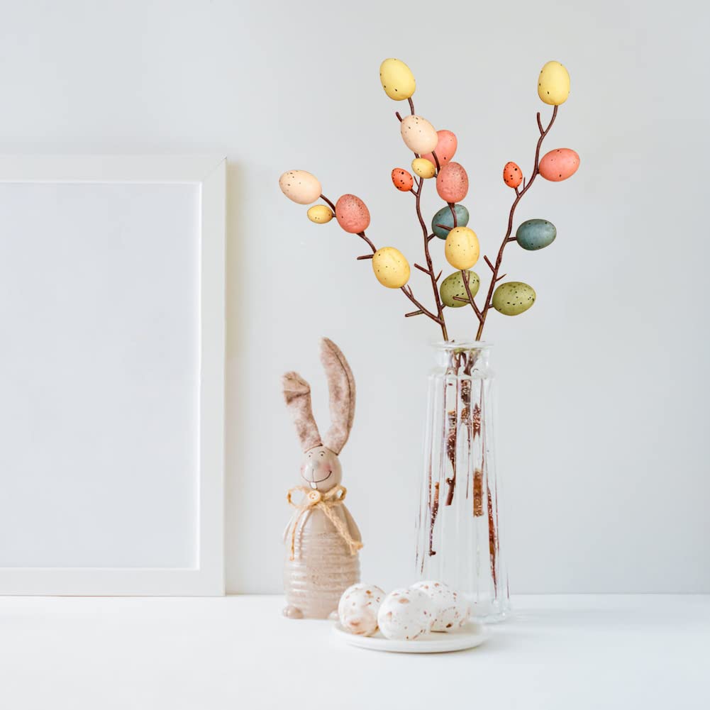 6 Pièces Oeuf De Pâques Poussin Impression Ouvert Fête Fournitures Accessoires De Mise En Page