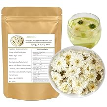 White Chrysanthemum Tea 3.52 OZ/100g,Flower Chrysanthemum Tea