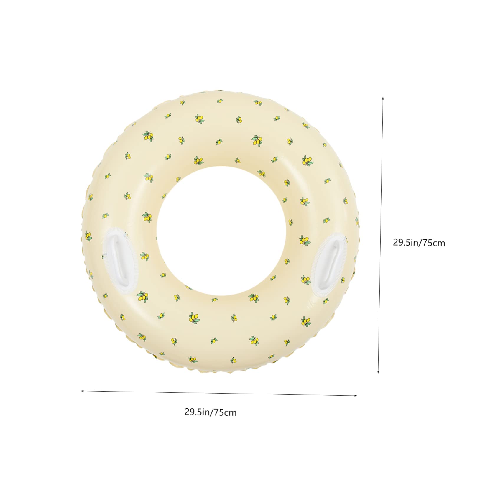 BESPORTBLE Floating Swim Ring Boys and Girls Beach Handle Swim Float Pool Inflatable Leisure Pool Party Decoration