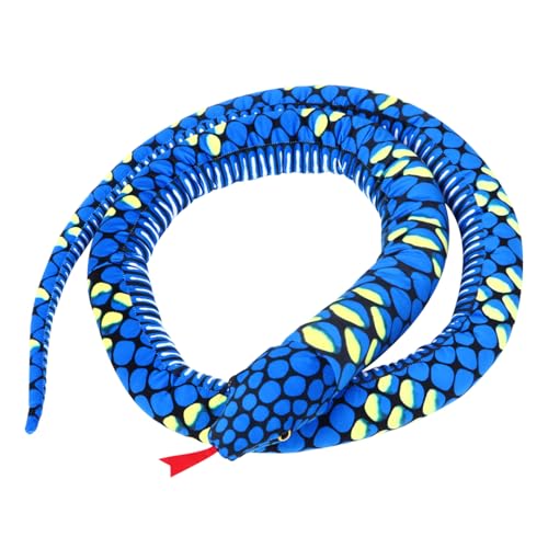 Peluche serpent réaliste pour décorer une chambre d'enfant moderne