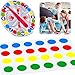 Produktbild ISILA Twisting Spiel Twisting Spielmatte Pad Bodenspiel mit Spielmatte Klassisches Spielmatte Twisting Lustiges Spiele Pad Twister Teamspiel Twister Game für Kinder und Erwachsene Lustiges Partyspiel