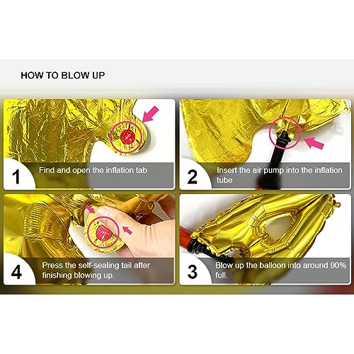 Self standing 4D Aluminum foil balloon toy armed forces digger engineering vehicle children birthday balloon decoration party decoration (3D Tank) - Image 6