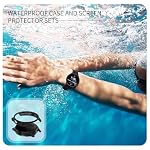 6+6 Pack for Samsung Galaxy Watch 7 44mm Screen Protector Case - Image 2