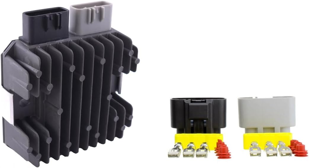 RMSTATOR Replacement for 65A Heavy Duty MOSFET Voltage Regulator Polaris RZR 570 900 1000 XP Turbo Ranger 500 570 900 1000 XP ACE 570 General 1000 2014-2022 OEM Repl.# 4014856/4016868,RMS021-107099